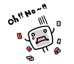 Mr. Dice playing Werewolf sticker #715285