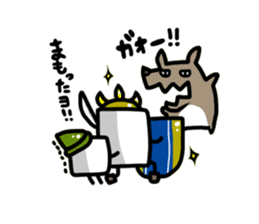 Mr. Dice playing Werewolf sticker #715307