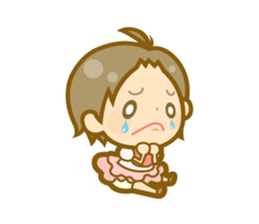 My child's pleasant action. sticker #715313