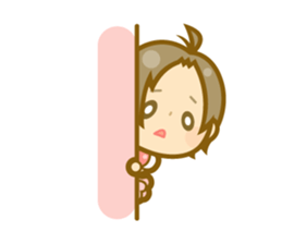 My child's pleasant action. sticker #715317