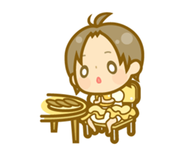 My child's pleasant action. sticker #715320