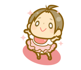 My child's pleasant action. sticker #715323