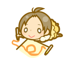 My child's pleasant action. sticker #715328