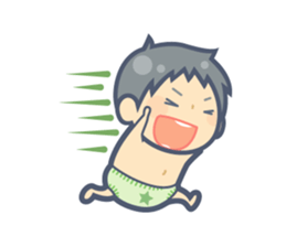 My child's pleasant action. sticker #715336