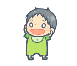 My child's pleasant action. sticker #715344