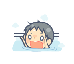 My child's pleasant action. sticker #715347