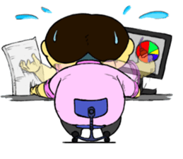 oyajiman sticker #715472