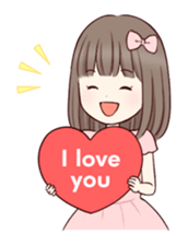 Little girl 1 sticker #716095