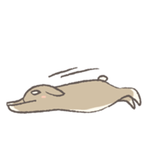 Holland rop ear rabbit Moco 2 sticker #716245