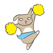 Holland rop ear rabbit Moco 2 sticker #716247