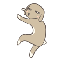 Holland rop ear rabbit Moco 2 sticker #716256