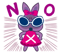 namakemono-rabbit sticker #716475