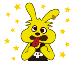 namakemono-rabbit sticker #716492