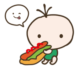 YURUMOCHI MILKBABY CHARA sticker #716642