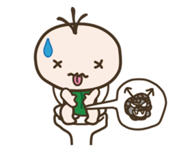 YURUMOCHI MILKBABY CHARA sticker #716652