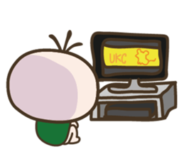 YURUMOCHI MILKBABY CHARA sticker #716661