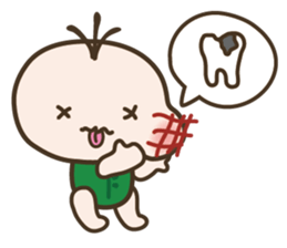 YURUMOCHI MILKBABY CHARA sticker #716662