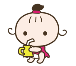 YURUMOCHI MILKBABY CHARA sticker #716664