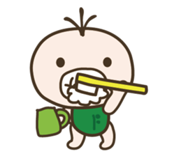 YURUMOCHI MILKBABY CHARA sticker #716668