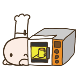 YURUMOCHI MILKBABY CHARA sticker #716670