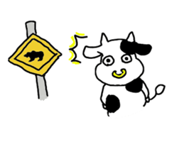 dosannko ushisann sticker #717006