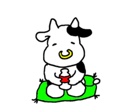 dosannko ushisann sticker #717024