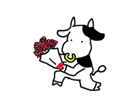 dosannko ushisann sticker #717026