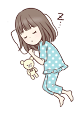 Little girl (Japanese) sticker #717158