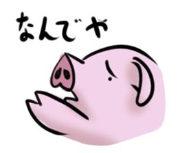Stickers of cute pig sticker #717360