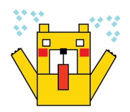 square bear-Cubie sticker #717514