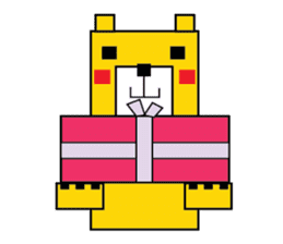 square bear-Cubie sticker #717520