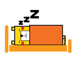 square bear-Cubie sticker #717522