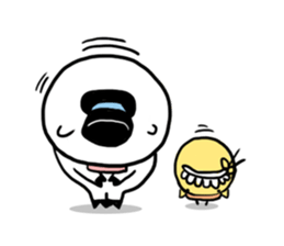 Monsieur Pig sticker #717592