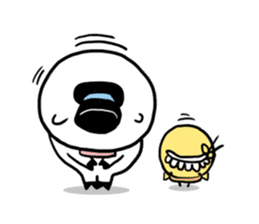 Monsieur Pig sticker #717592