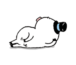 Monsieur Pig sticker #717600