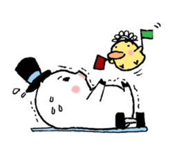 Monsieur Pig sticker #717608