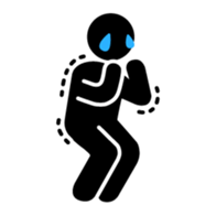 Mr.Pict;Unrestrained everyday sticker #717889