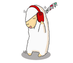 Alpaca Sheep Lover sticker #718113