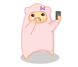 Alpaca Sheep Lover sticker #718116