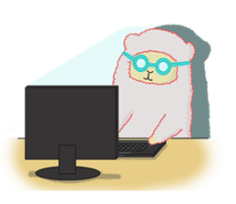 Alpaca Sheep Lover sticker #718134