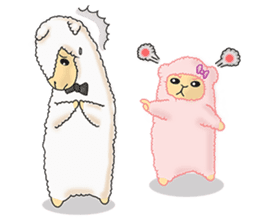 Alpaca Sheep Lover sticker #718135