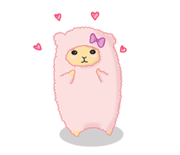 Alpaca Sheep Lover sticker #718145