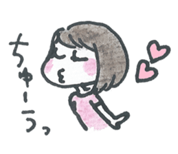 Ceerful Fukuoka Girl in love sticker #718424