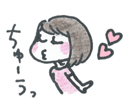 Ceerful Fukuoka Girl in love sticker #718424