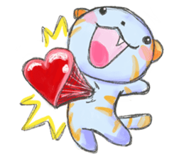 Green Tiger sticker #718600