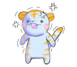 Green Tiger sticker #718601