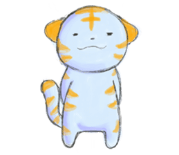 Green Tiger sticker #718605