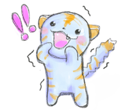 Green Tiger sticker #718619