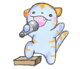 Green Tiger sticker #718622