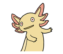 axolotl/Mexico salamandar sticker #718732